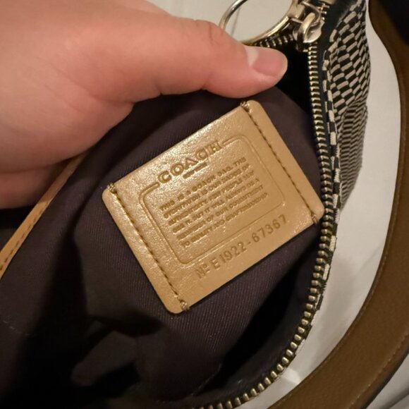 COACH Legacy Jacquard Chelsea purse - Picture 5 of 6
